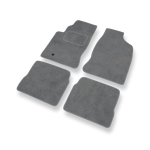 Premium tappetini auto in velluto compatibili con Chrysler PT Cruiser Automat Cabriolet, Monovolume (2000-2010) - tappeti auto grigio