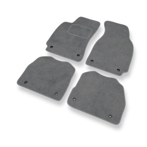 Premium tappetini auto in velluto compatibili con Skoda Superb I Berlina (2001-2008) - tappeti auto grigio