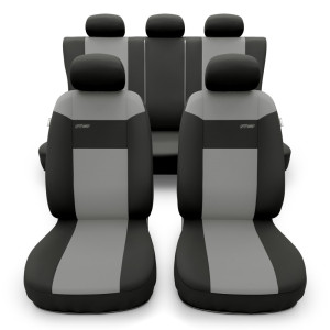 Coprisedili compatibili con Renault Talisman (2015-2023) - fodere sedili universali - set coprisedili auto - RSL-G2