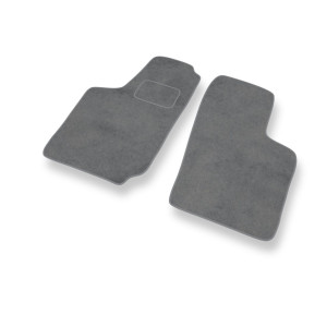 Premium tappetini auto in velluto compatibili con Opel Combo B Van (1993-2001) - tappeti auto grigio