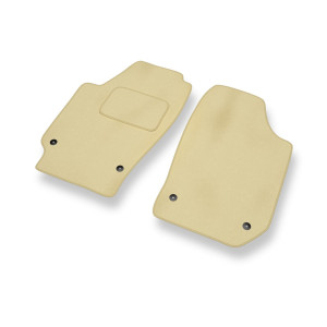 Premium tappetini auto in velluto compatibili con Seat Ibiza III Hatchback (2002-2008) - tappeti auto beige