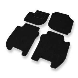 Tappetini in feltro compatibili con Honda Jazz IV Hatchback (2015-2020) - tappeti auto nero