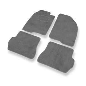 Premium tappetini auto in velluto compatibili con Ford Fusion I Monovolume (2002-2005) - tappeti auto grigio