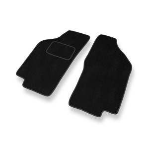 Premium tappetini auto in velluto compatibili con Lancia Delta II Hatchback (1993-1999) - tappeti auto nero