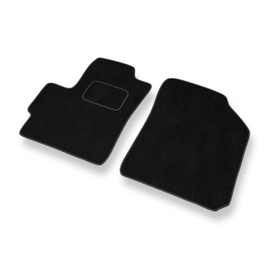 Premium tappetini auto in velluto compatibili con Chevrolet Spark I M200/M250 Hatchback (2005-2009) - tappeti auto nero