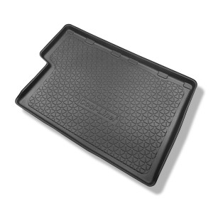 Vasca baule compatibile con Ford Tourneo Custom L2 Van (01.2013-2018) - dietro la terza fila di sedili - tappetino per bagagliaio - tappeto bagagliai