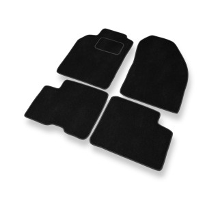 Premium tappetini auto in velluto compatibili con Nissan Almera I Hatchback, Berlina (1995-2000) - tappeti auto nero