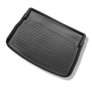 Vasca baule compatibile con Volkswagen Golf Sportsvan VII Monovolume (05.2014-12.2020) - per bagagliaio superiore e inferiore - tappetino per bagagli