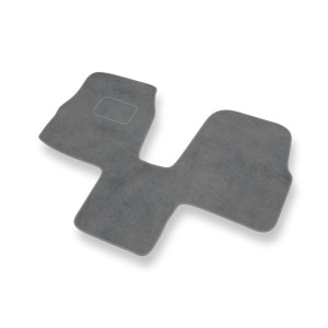 Premium tappetini auto in velluto compatibili con Kia Carnival I Monovolume (1999-2006) - tappeti auto grigio