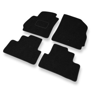 Tappetini in feltro compatibili con Chevrolet Orlando Monovolume (2010-2018) - tappeti auto nero