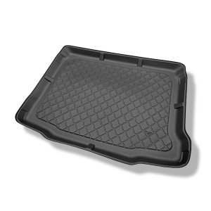 Vasca baule compatibile con Skoda Yeti SUV (06.2009-11.2017) - vano inferiore; con ruota di scorta o kit di riparazione - tappetino per bagagliaio -