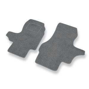 Premium tappetini auto in velluto compatibili con Ford Transit IV/V Van (1994-2000) - tappeti auto grigio