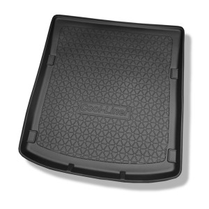 Vasca baule compatibile con Audi A6 C7 Sedan (03.2011-05.2018) - anche per la versione Quattro - tappetino per bagagliaio - tappeto bagagliaio per au