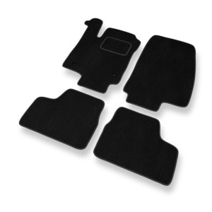 Premium tappetini auto in velluto compatibili con Opel Astra G Caravan, Coupé, Hatchback, Cabriolet, Berlina (1998-2009) - tappeti auto nero