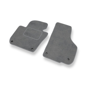Premium tappetini auto in velluto compatibili con Skoda Superb II Station Wagon, Liftback (2008-2015) - tappeti auto grigio