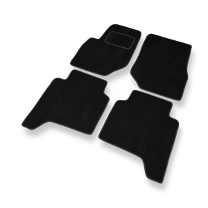 Premium tappetini auto in velluto compatibili con Hyundai Terracan SUV (2001-2006) - tappeti auto nero