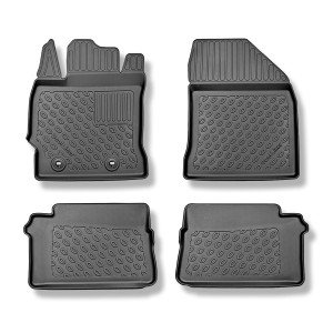 Tappetini Auto in TPE compatibili con Toyota Auris II Touring Sports (07.2013-12.2018) - anche per la versione ibrida - tappeti auto neri