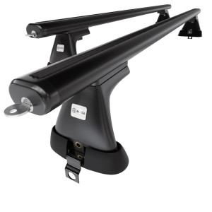 Barre portatutto in alluminio compatibili con Mercedes-Benz Classe S W220 Berlina (1999-2005) - senza punti di fissaggio di serie - portapacchi auto