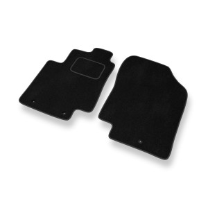 Premium tappetini auto in velluto compatibili con Hyundai i20 I Hatchback, Berlina (2008-2014) - tappeti auto nero