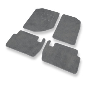 Premium tappetini auto in velluto compatibili con Dodge Durango II SUV (2004-2009) - tappeti auto grigio