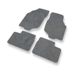 Premium tappetini auto in velluto compatibili con Rover 25 Hatchback (2000-2005) - tappeti auto grigio
