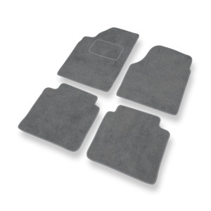 Premium tappetini auto in velluto compatibili con Chrysler Concorde Berlina (1997-2004) - tappeti auto grigio