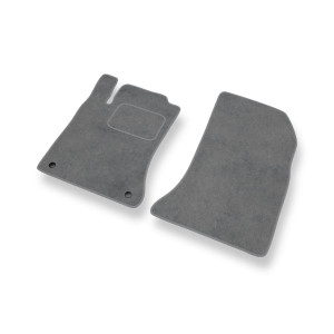 Premium tappetini auto in velluto compatibili con Mercedes-Benz GLA X156 SUV (2013-2019) - tappeti auto grigio
