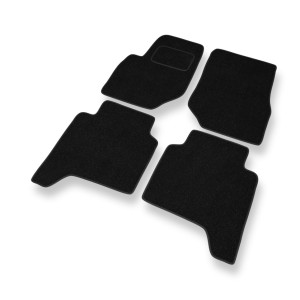 Tappetini in feltro compatibili con Hyundai Terracan SUV (2001-2006) - tappeti auto nero