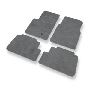 Premium tappetini auto in velluto compatibili con Opel Antara SUV (2007-2015) - tappeti auto grigio