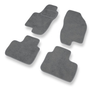 Premium tappetini auto in velluto compatibili con Alfa Romeo 156 I Crosswagon, Berlina, Sportwagon (1997-2003) - tappeti auto grigio