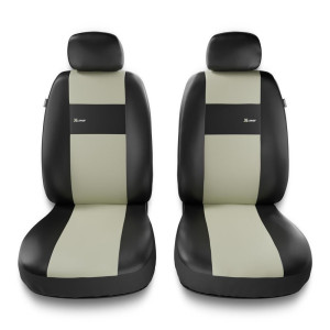 Coprisedili anteriori compatibili con Peugeot 5008 I, II, III (2009-....) – fodere sedili universali - set coprisedili auto – 2XL-BE
