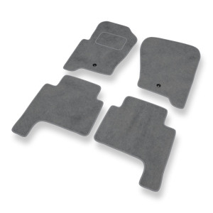 Premium tappetini auto in velluto compatibili con Land Rover Range Rover Sport I SUV (2004-2013) - tappeti auto grigio