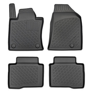 Tappetini Auto in TPE compatibili con KGM Korando IV C300 SUV (2025-....) - non per la versione elettrica - tappeti auto neri