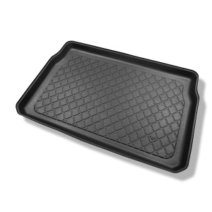 Vasca baule compatibile con Citroen C3 III Hatchback (01.2017-03.2024) - tappetino per bagagliaio - tappeto bagagliaio per auto
