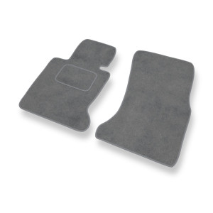 Premium tappetini auto in velluto compatibili con BMW 7 IV E65/E66 Berlina (2001-2008) - tappeti auto grigio