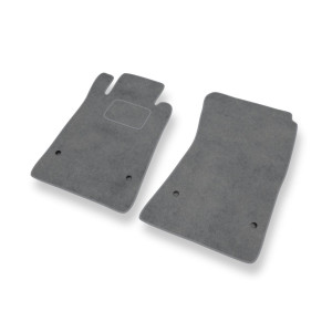 Premium tappetini auto in velluto compatibili con Mercedes-Benz SLK R171 Roadster (2004-2011) - tappeti auto grigio