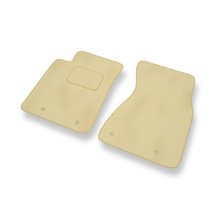 Premium tappetini auto in velluto compatibili con Audi A8 I D2 Sedan (1994-2002) - tappeti auto beige