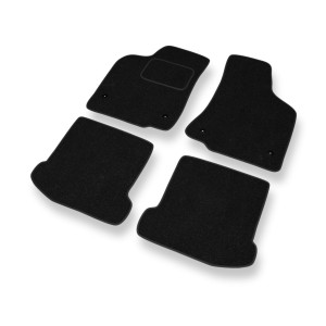Tappetini in feltro compatibili con Volkswagen Polo III Classic, Hatchback, Variant (1994-2001) - tappeti auto nero