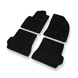 Premium tappetini auto in velluto compatibili con Mazda 2 I Hatchback (2003-2007) - tappeti auto nero