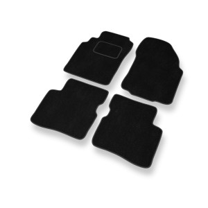 Premium tappetini auto in velluto compatibili con Nissan Primera II P11 Station Wagon, Liftback, Berlina (1995-2002) - tappeti auto nero