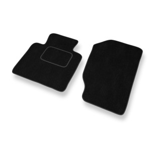 Premium tappetini auto in velluto compatibili con Honda S2000 Roadster (1999-2009) - tappeti auto nero