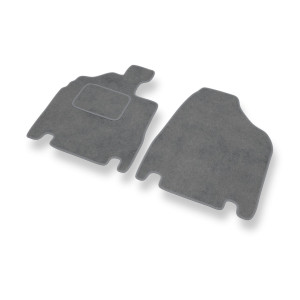 Premium tappetini auto in velluto compatibili con Kia Carnival II Monovolume (2006-2010) - tappeti auto grigio
