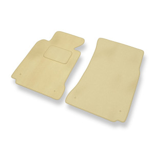 Premium tappetini auto in velluto compatibili con BMW 5 M5 III E39 Berlina, Touring (1998-2003) - tappeti auto beige