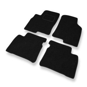 Tappetini in feltro compatibili con Hyundai XG Berlina (1999-2005) - tappeti auto nero