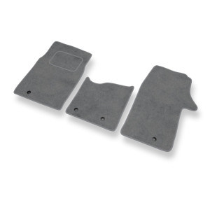 Premium tappetini auto in velluto compatibili con Fiat Talento 296 Van (2016-2021) - tappeti auto grigio