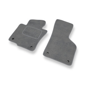 Premium tappetini auto in velluto compatibili con Volkswagen Passat B6 Berlina, Variant (2005-2010) - tappeti auto grigio