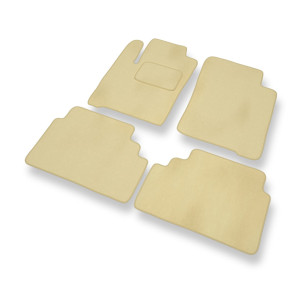 Premium tappetini auto in velluto compatibili con Renault Scenic I Monovolume (1996-2003) - tappeti auto beige