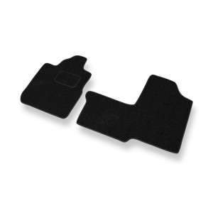 Tappetini in feltro compatibili con Fiat Multipla Monovolume (1998-2010) - tappeti auto nero