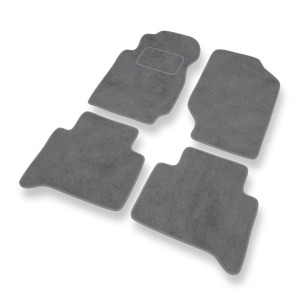 Premium tappetini auto in velluto compatibili con Kia Sportage I SUV (1993-2004) - tappeti auto grigio