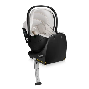 Lionelo Moxie i-Size Set Beige Sand — Seggiolino con base ISOFIX